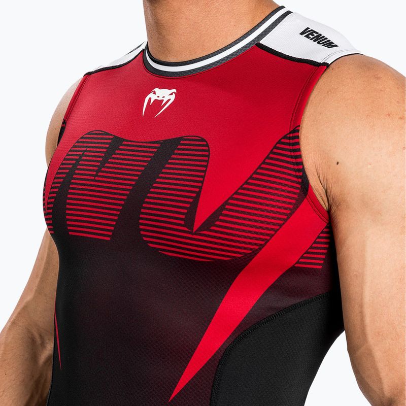 Топ чоловічий Venum Adrenaline Rashguard black/red 5