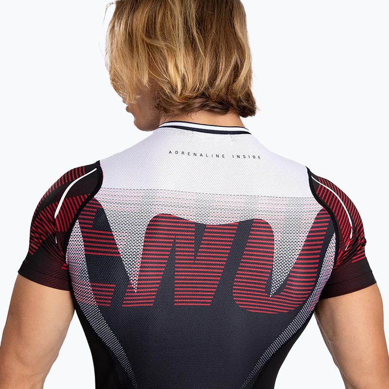 Футболка чоловіча Venum Adrenaline Rashguard SS black/red 6