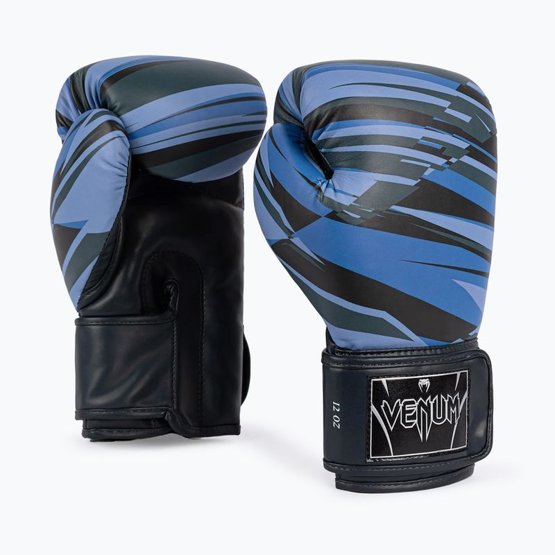 Рукавиці боксерські Venum Abyss shadow blue 3
