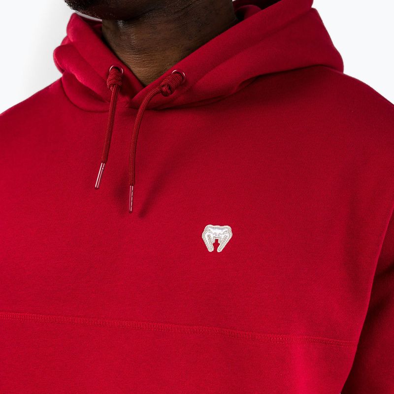 Кофта чоловіча Venum Silent Power Hoodie cherry red 5