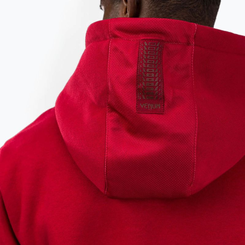 Кофта чоловіча Venum Silent Power Hoodie cherry red 6