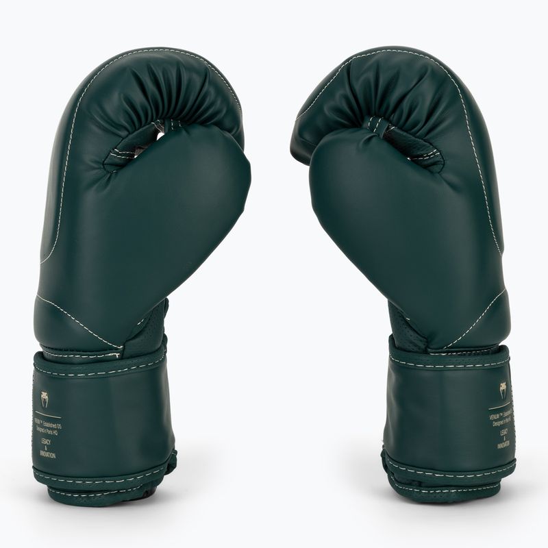 Рукавиці боксерські чоловічі Venum Impact Evo Boxing Gloves 16 OZ emerald green 4