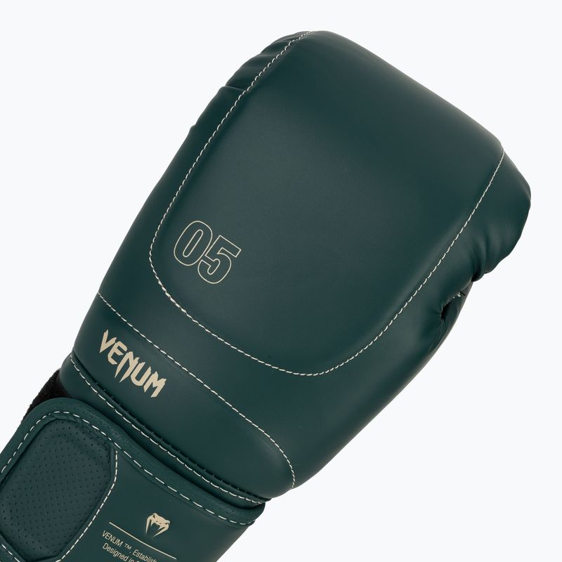 Рукавиці боксерські чоловічі Venum Impact Evo Boxing Gloves 16 OZ emerald green 5