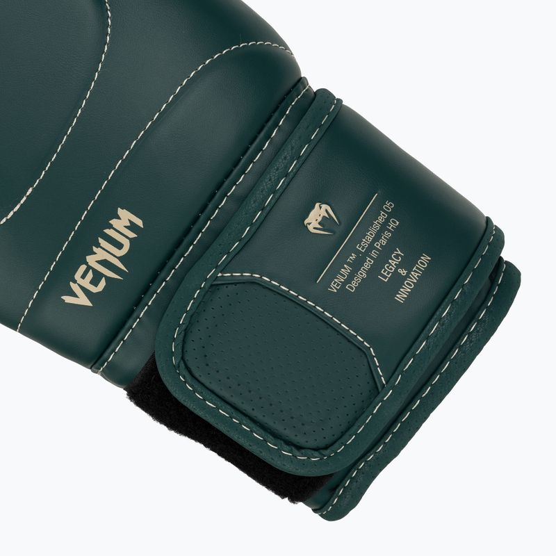 Рукавиці боксерські чоловічі Venum Impact Evo Boxing Gloves 16 OZ emerald green 6