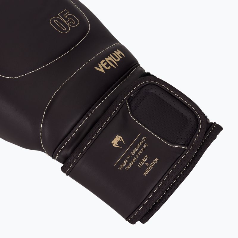 Рукавиці боксерські чоловічі Venum Impact Evo Boxing Gloves 14 OZ chocolate 6