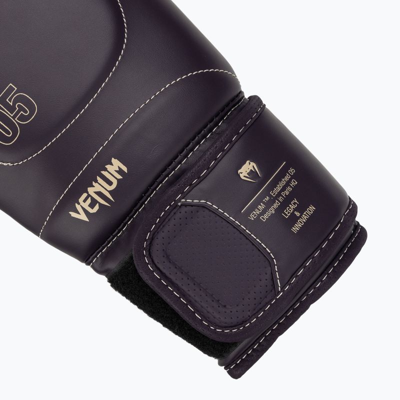 Рукавиці боксерські чоловічі Venum Impact Evo Boxing Gloves deep purple 6