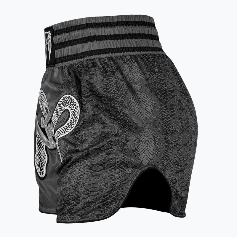 Шорти для тренувань жіночі Venum Amazonia Women’s Muay Thai dark grey 3