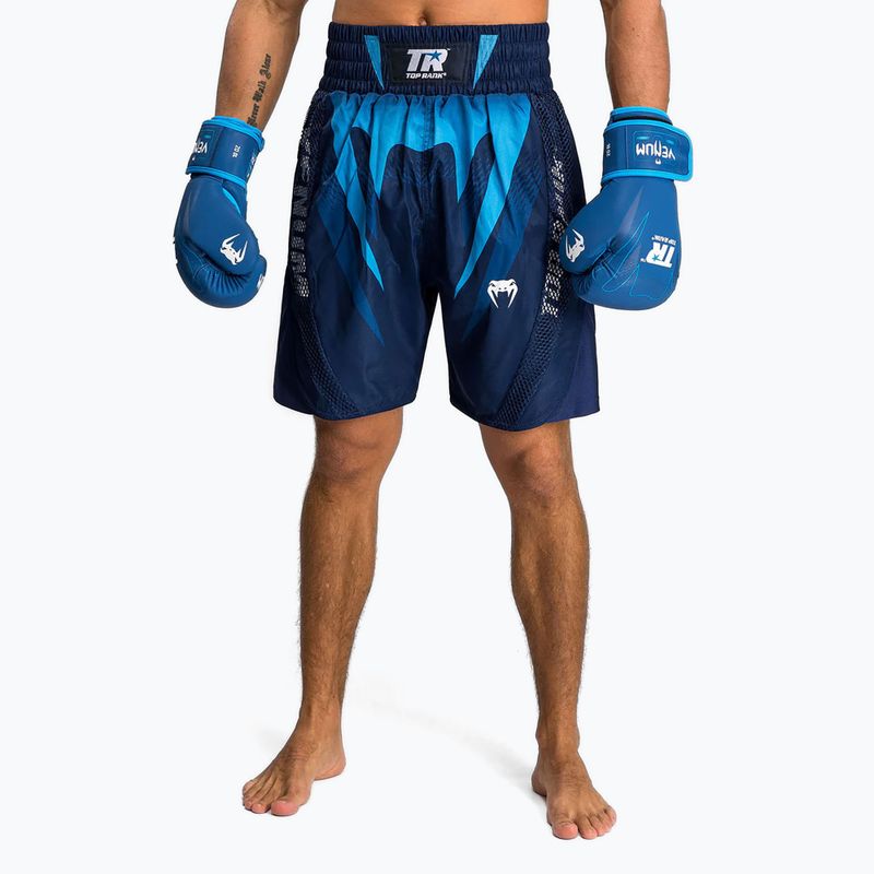 Шорти для тренувань чоловічі Venum X Top Rank Original Men'S Boxing Shorts navy blue