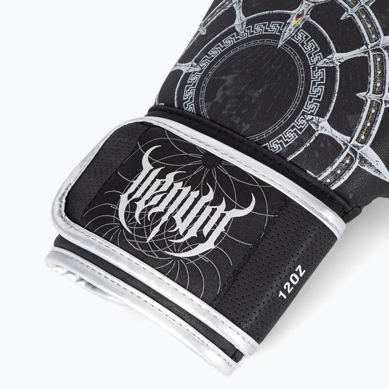 Рукавиці боксерькі Venum Gladiator 5.0 Boxing Gloves black/silver 6