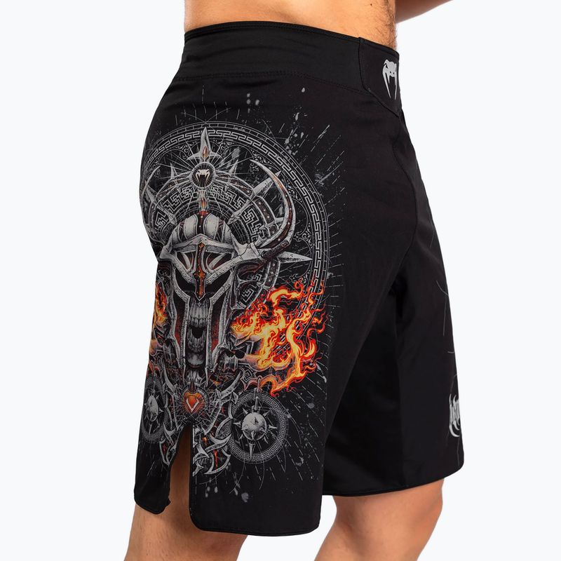 Шорти для тренувань чоловічі Venum Gladiator 5.0 Men’S Fight Shorts black/silver 4