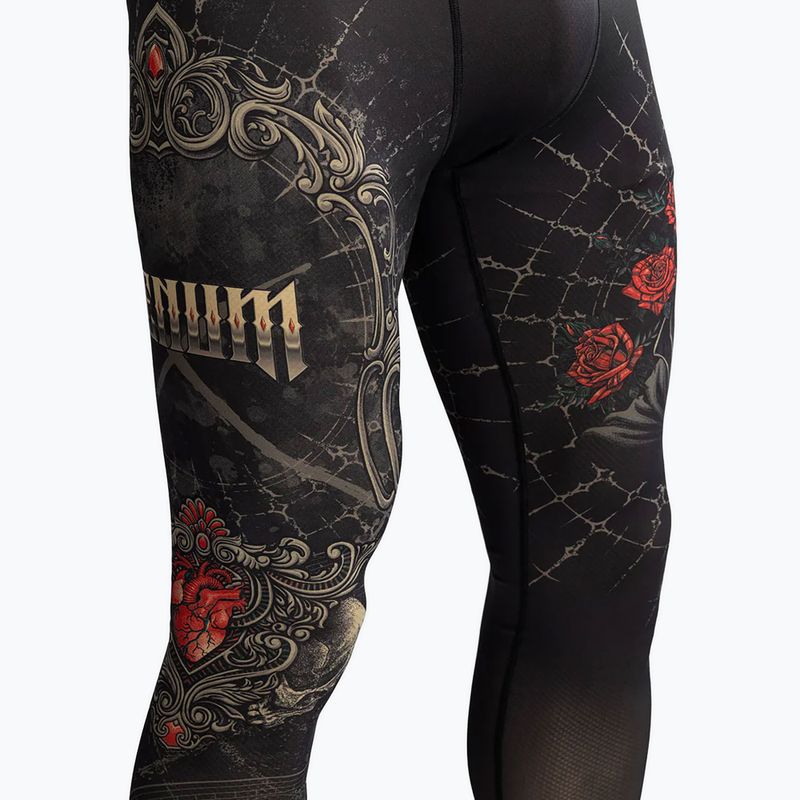 Легінси для тренувань чоловічі Venum Santa Muerte 5.0 Men’s Spats deep black/gold 7