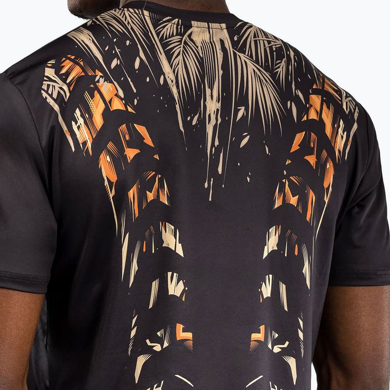 Футболка для тренувань чоловіча Venum Tiger Men'S Dry Tech T-Shirt black/neon orange 5