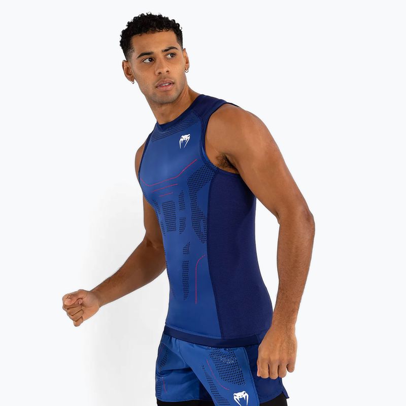 Рашгард топ чоловічий Venum Technical 3.0 Sleeveless Rashguard night blue 3