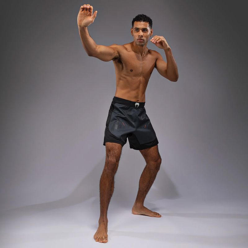 Шорти для тренувань чоловічі Venum Technical 3.0 Fight Shorts graphite 4