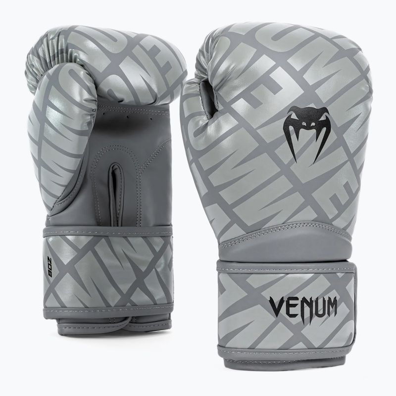 Рукавиці боксерські дитячі Venum Contender 1.5 XT Kids graphite/black 2