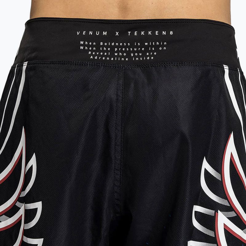 Шорти для тренувань чоловічі Venum X Tekken 8 - Jin Kazama Fight Shorts blue/black/white 6