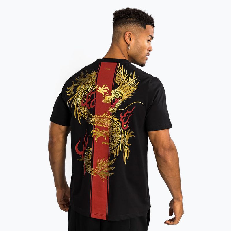 Футболка чоловіча Venum X Tekken 8 - Marshall Law T-Shirt black/red/gold 2