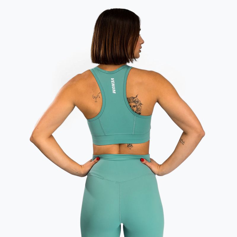 Бюстгальтер для тренувань Venum Essential Medium Impact Sport aqua green 3