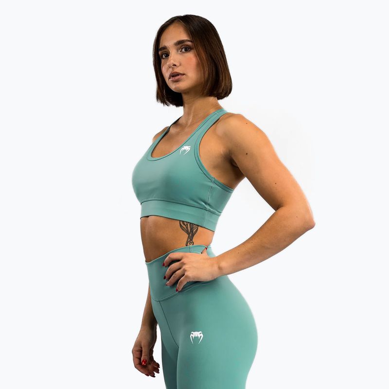 Бюстгальтер для тренувань Venum Essential Medium Impact Sport aqua green 4