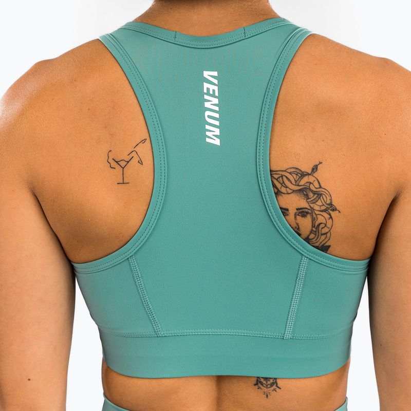 Бюстгальтер для тренувань Venum Essential Medium Impact Sport aqua green 6