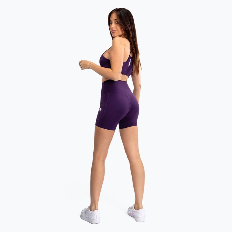 Шорти для тренувань жіночі Venum Essential Women'S Bike Shorts deep purple 4