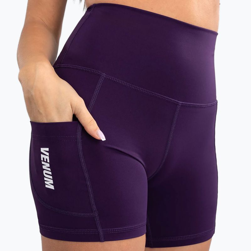 Шорти для тренувань жіночі Venum Essential Women'S Bike Shorts deep purple 5