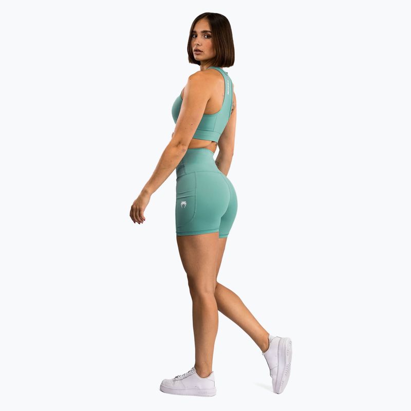 Шорти для тренувань жіночі Venum Essential Women'S Bike Shorts aqua green 2