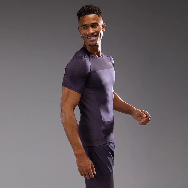 Rashguard чоловічий Venum G-Fit Air Rashguards deep purple 3