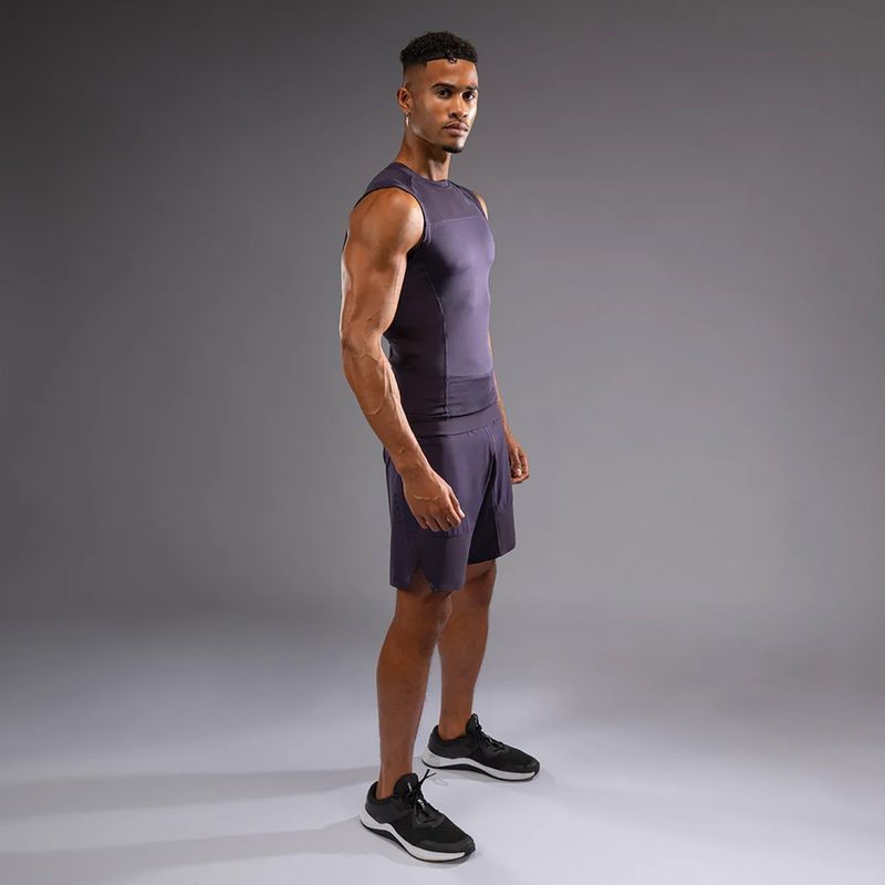 Чоловічий рашгард Venum G-Fit Air Men'S безрукавний рашгард глибокий фіолетовий 2