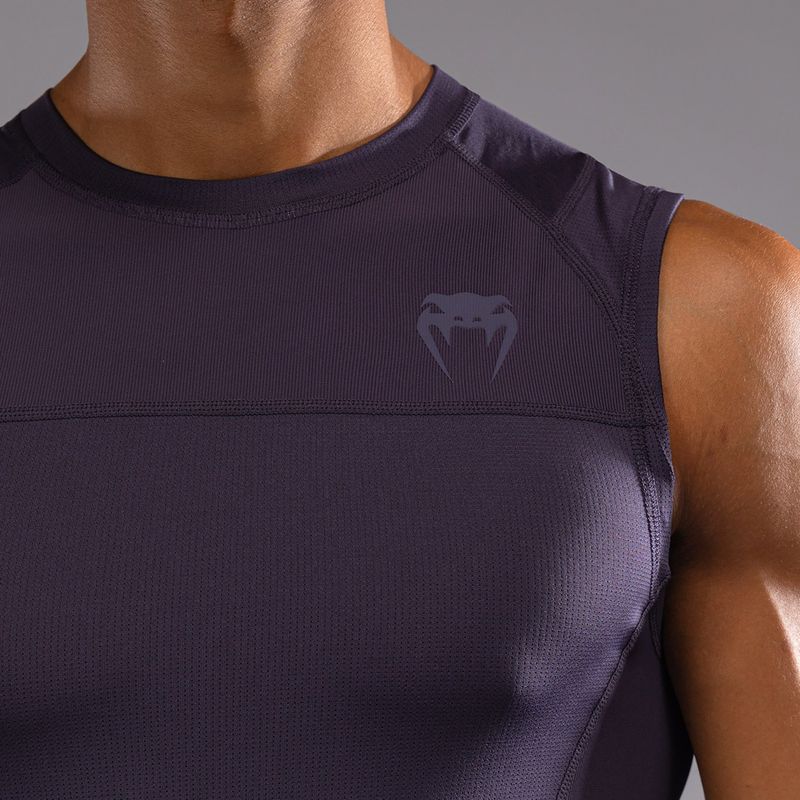 Чоловічий рашгард Venum G-Fit Air Men'S безрукавний рашгард глибокий фіолетовий 5
