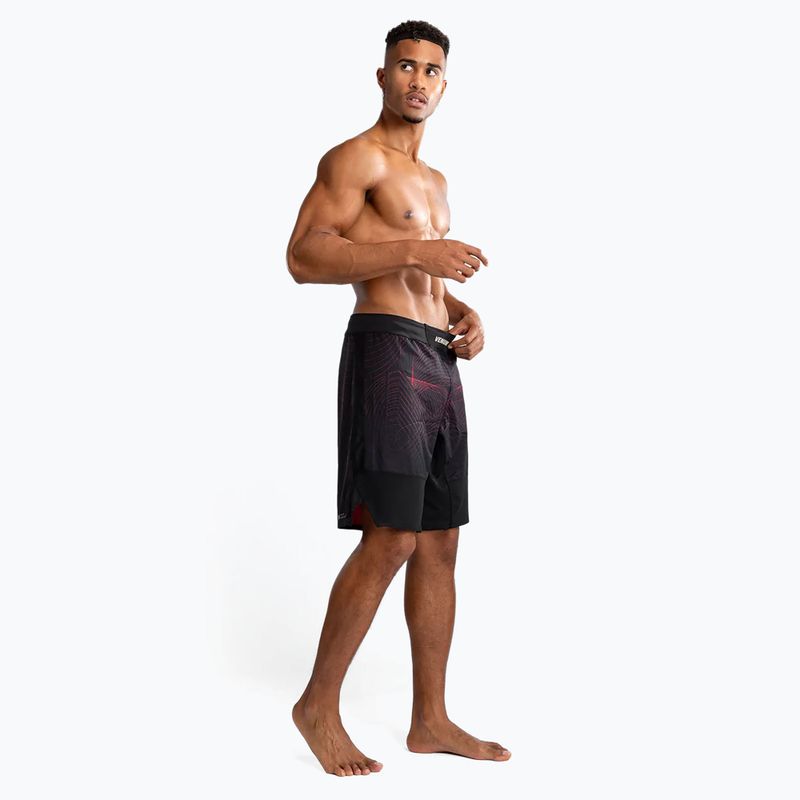 Шорти для тренувань чоловічі Venum G-Fit Air Men'S Fight Shorts deep black/fire red 4