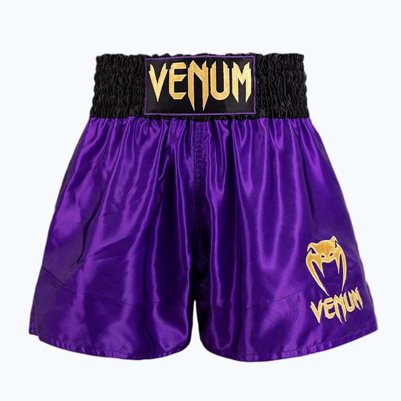Чоловічі тренувальні шорти Venum Classic Muay Thai темно-фіолетові
