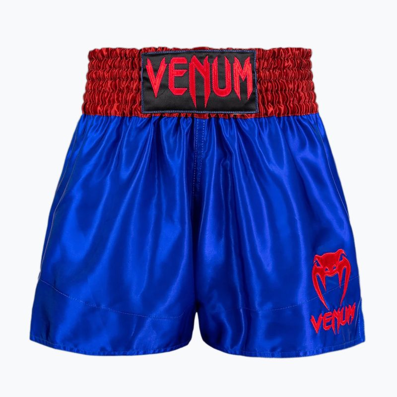 Чоловічі тренувальні шорти Venum Classic Muay Thai темно-сині/червоні