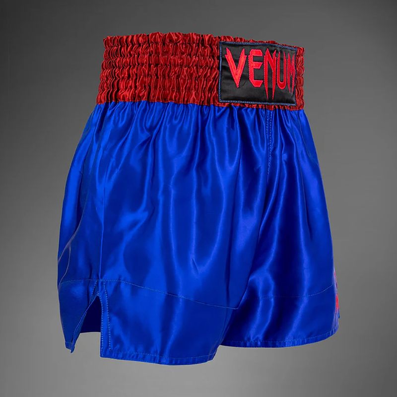 Чоловічі тренувальні шорти Venum Classic Muay Thai темно-сині/червоні 4