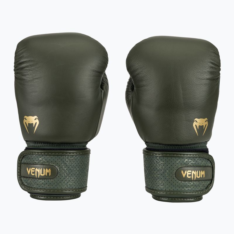 Рукавиці боксерські Venum Power 2.0 deep forest green 2