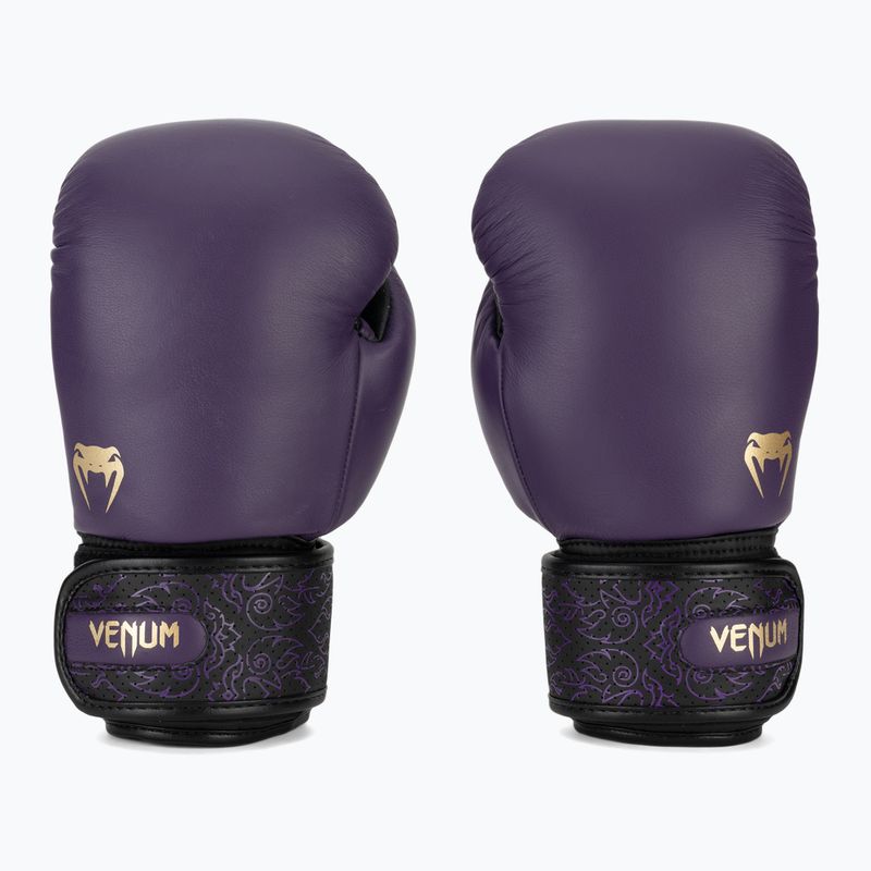 Рукавиці боксерські Venum Power 2.0 dark plum 2