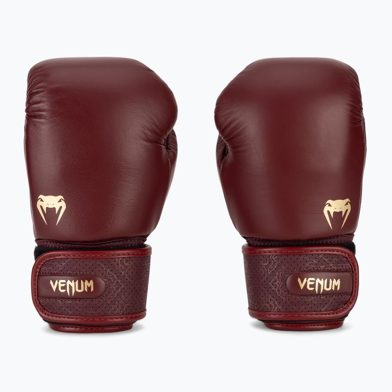 Рукавиці боксерські Venum Power 2.0 wine liees 2