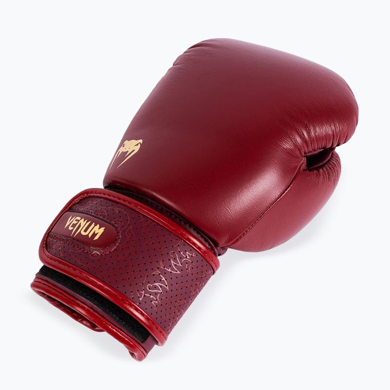 Боксерські рукавички Venum Power 2.0 wine liees 5