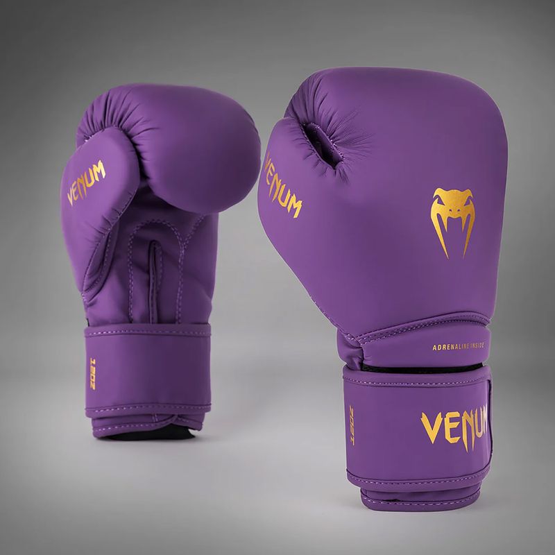 Рукавиці боксерські Venum Contender 1.5 dark purple 2