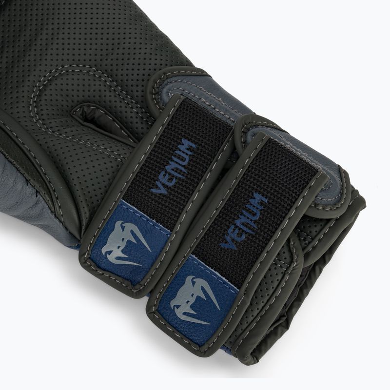 Рукавиці боксерські Venum Reverso Boxing storm grey/royal blue 6