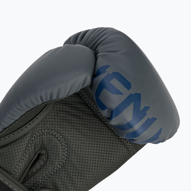 Рукавиці боксерські Venum Reverso Boxing storm grey/royal blue 7