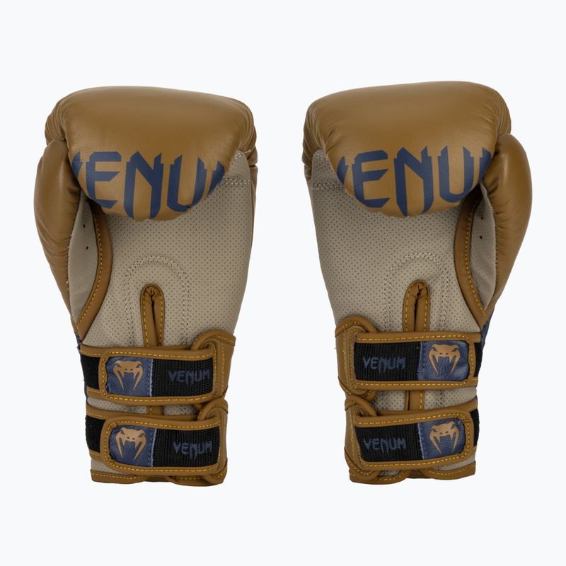 Рукавиці боксерські Venum Reverso Boxing emerald green/gold 3