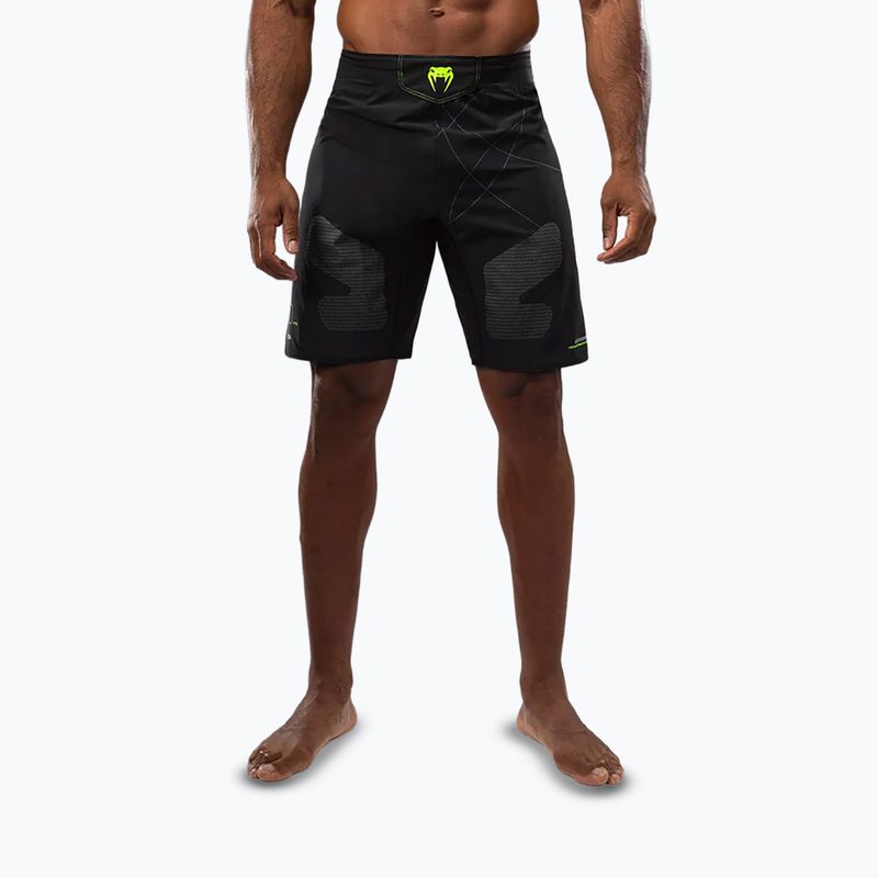 Шорти для тренувань чоловічі Venum Training Camp 4.0 black/neo green