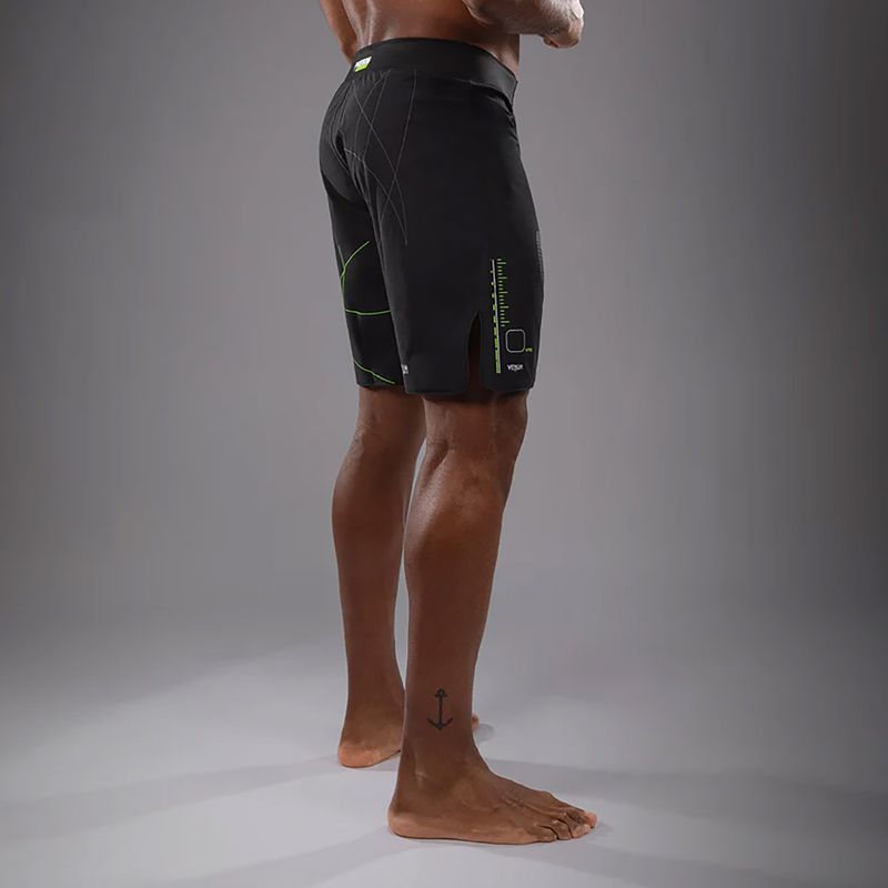 Шорти для тренувань чоловічі Venum Training Camp 4.0 black/neo green 5