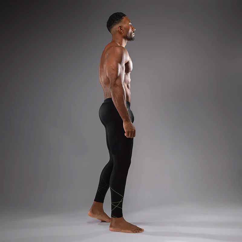 Легінси для тренувань чоловічі Venum Training Camp 4.0 black/neo green 4