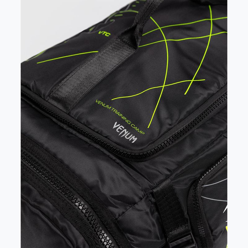 Сумка Venum Training Camp 4.0 black/neo green 7