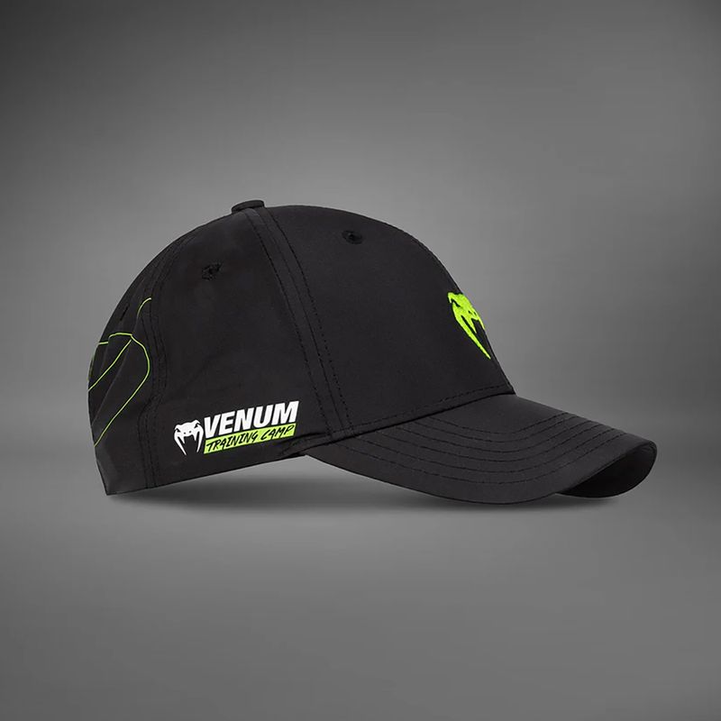 Кепка Venum Training Camp 4.0 black/neo green 2