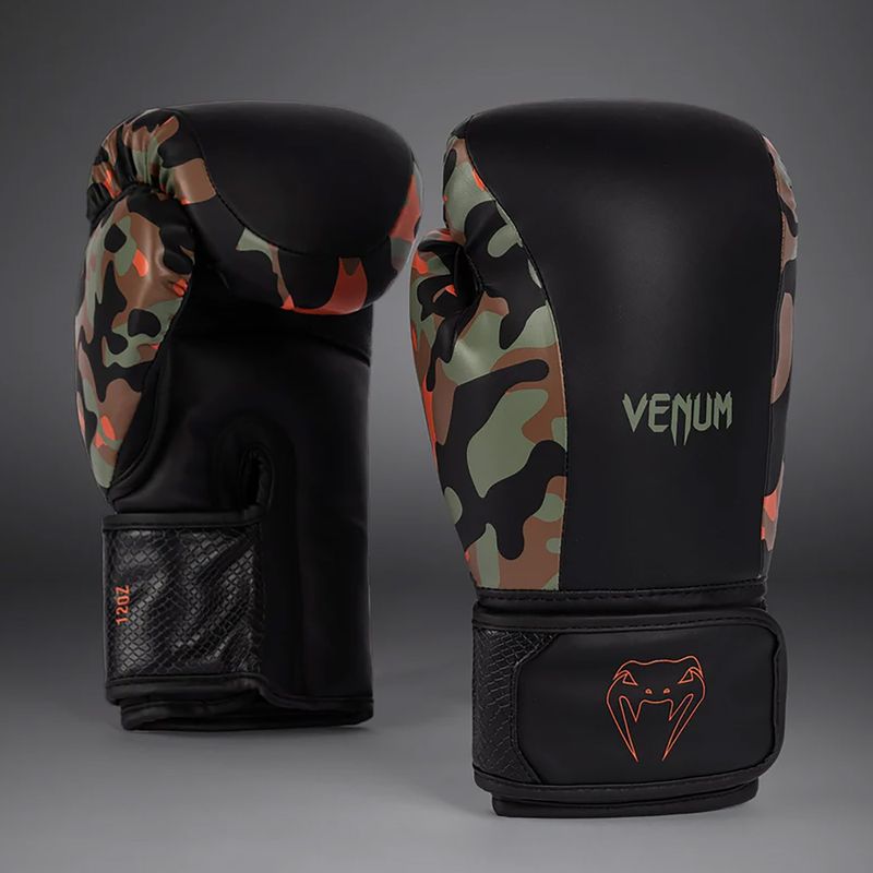 Рукавиці боксерські Venum Jungle Ops canyon camo 2