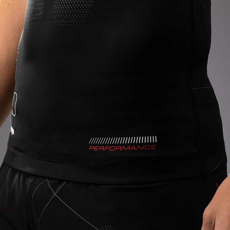 Футболка для тренувань чоловіча Venum Tactical XT Rashguards black/fire red 9