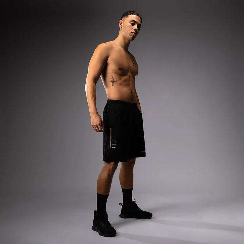 Шорти для тренувань чоловічі Venum Tactical XT black/fire red 5